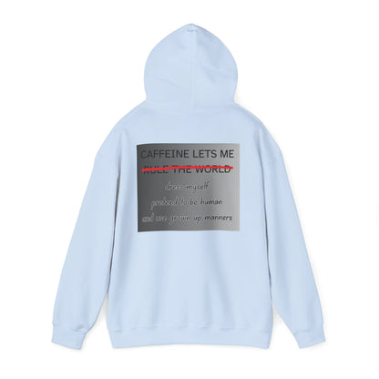 Caffeine Lets Me Unisex Hoodie
