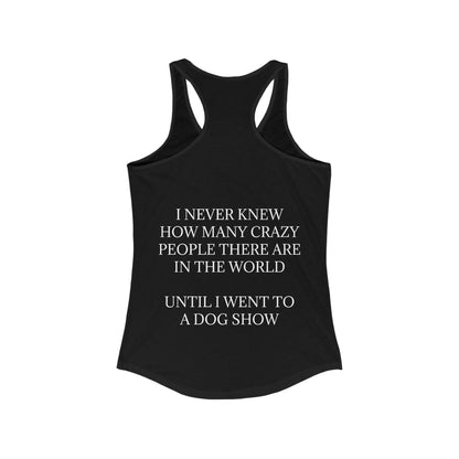Never Knew Women's Racerback Tank