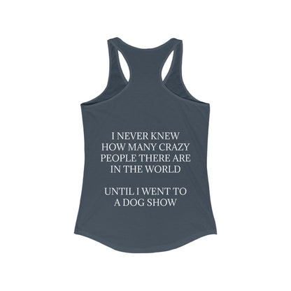 Never Knew Women's Racerback Tank