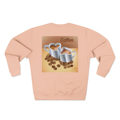 Coffee With Love Unisex Crewneck Sweatshirt