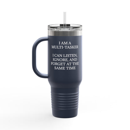 Multi-Tasker Insulated Travel Mug