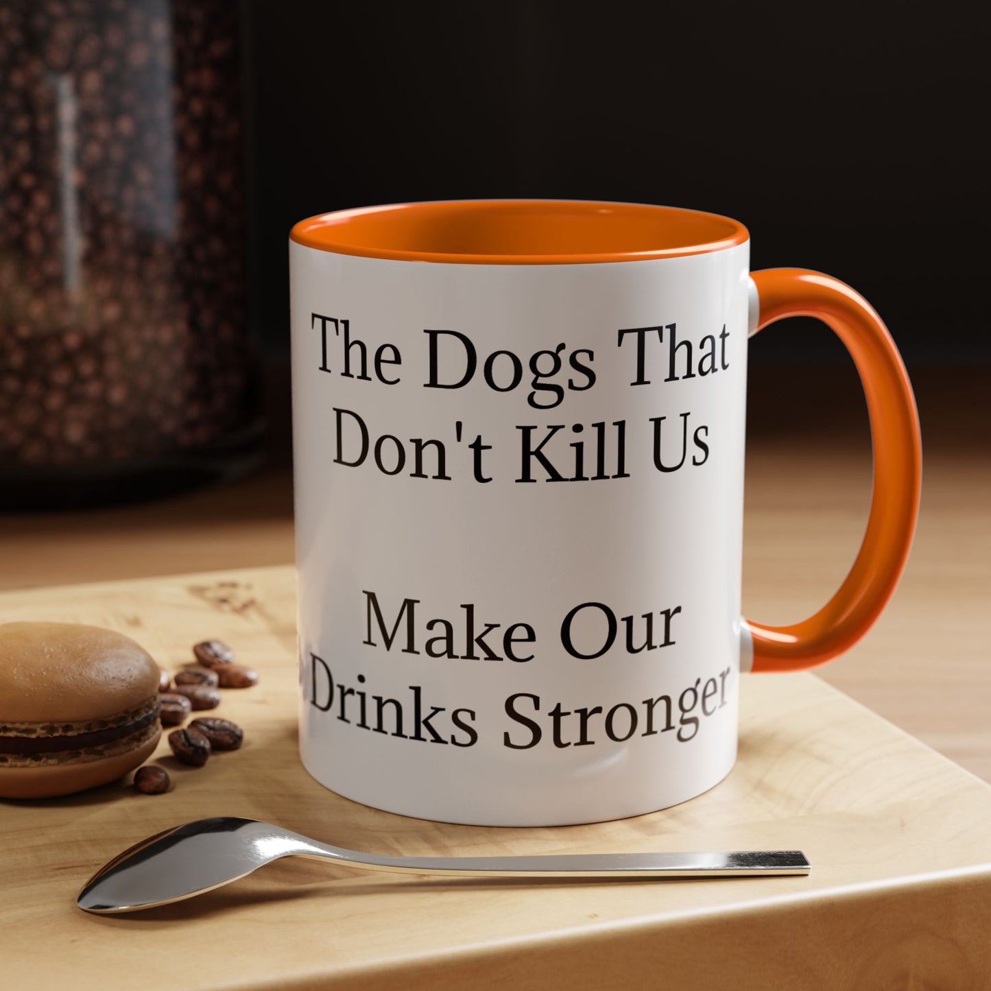 Drinks Stronger 2-Tone Coffee Mug