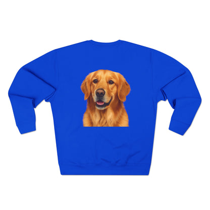 Golden Head Unisex Crewneck Sweatshirt