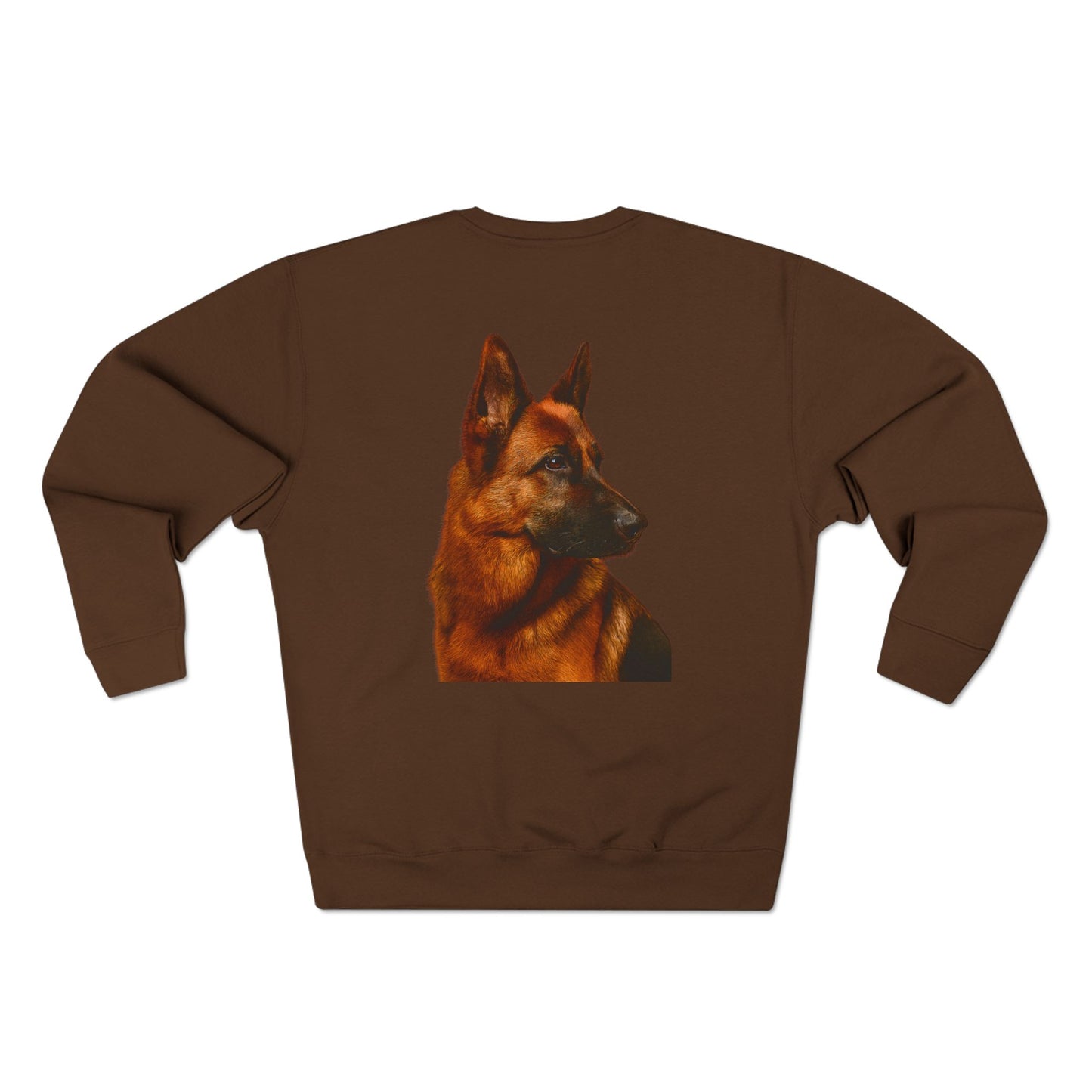 German Shepherd Head Unisex Crewneck Sweatshirt