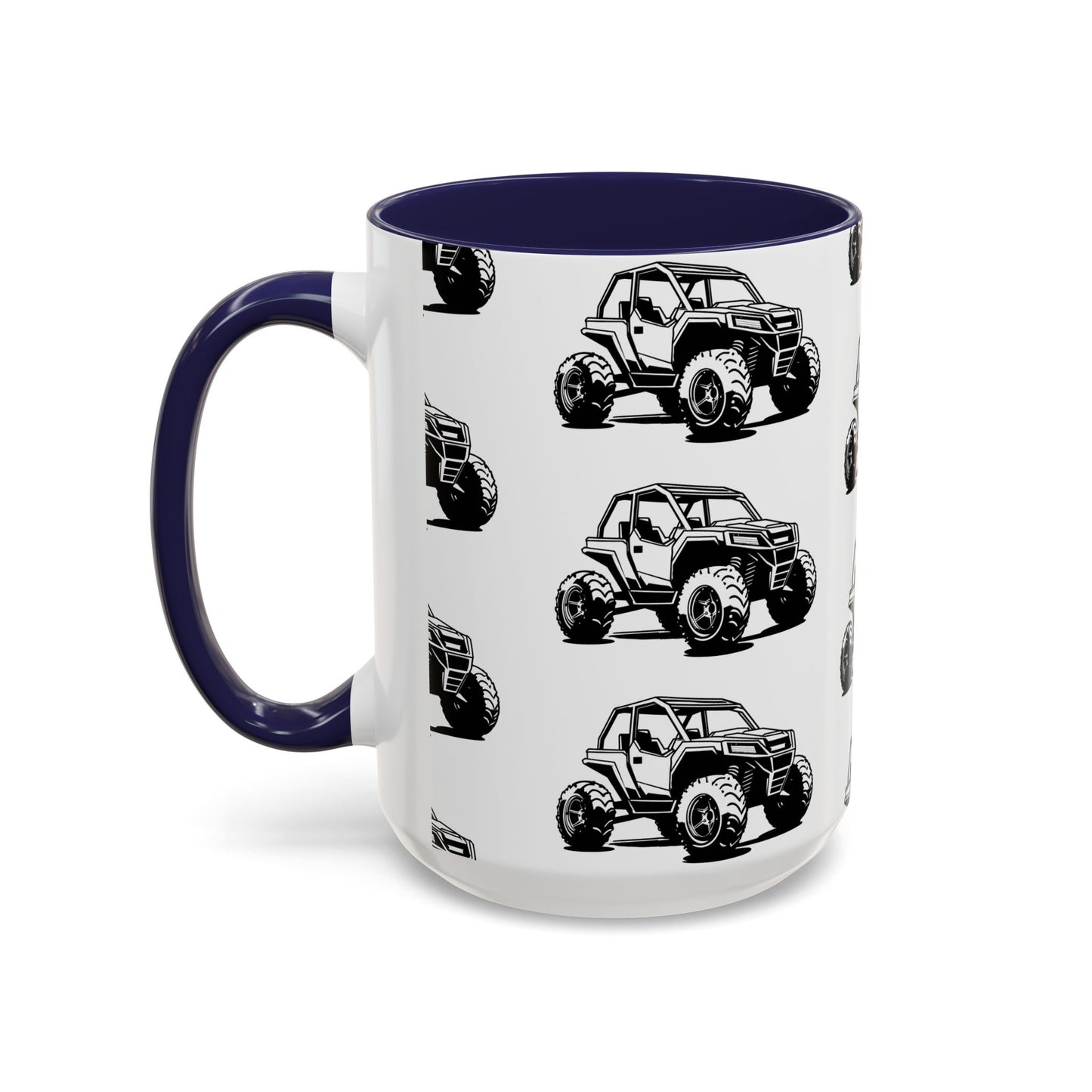 Off The Beaten Path Side By Side 2-Tone Coffee Mug