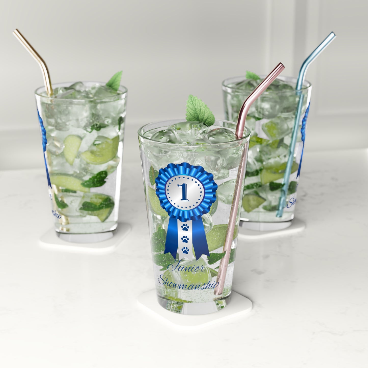 Junior Showmanship Drinking Glass
