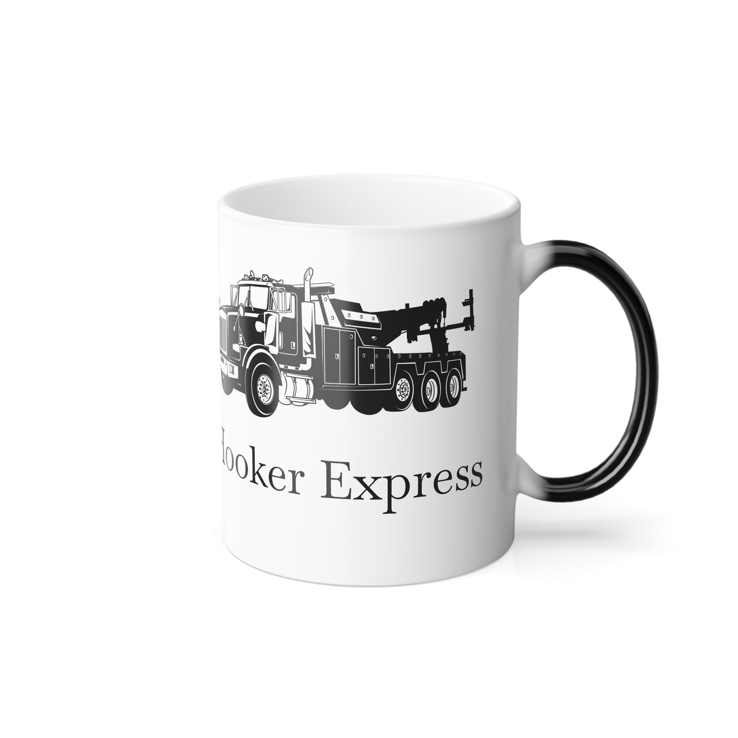 H**ker Express Heavy Tow Truck Color Changing Mug