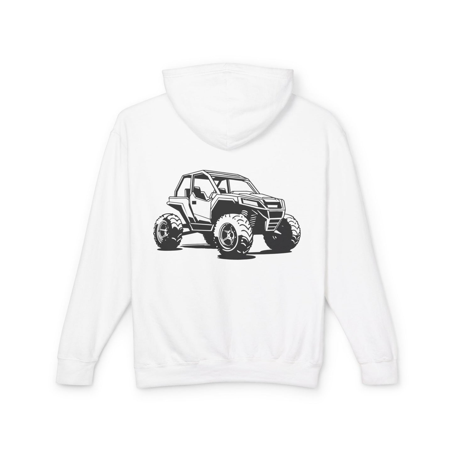 Off The Beaten Path Side By Side Unisex Lightweight Hoodie