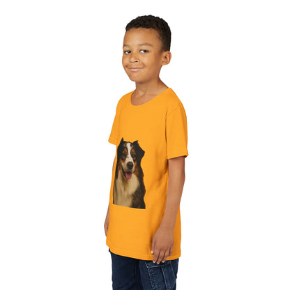 Aussie Head Youth Unisex Short Sleeve Crewneck Tee