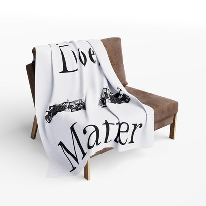 Size Does Matter Arctic Fleece Blanket