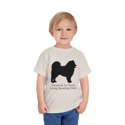 Clouds Toddler Unisex Short Sleeve Crewneck Tee