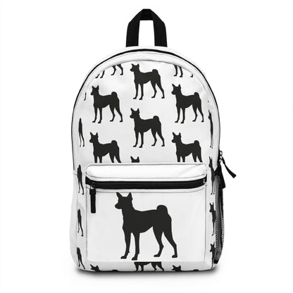 Basenji Silhouette Backpack