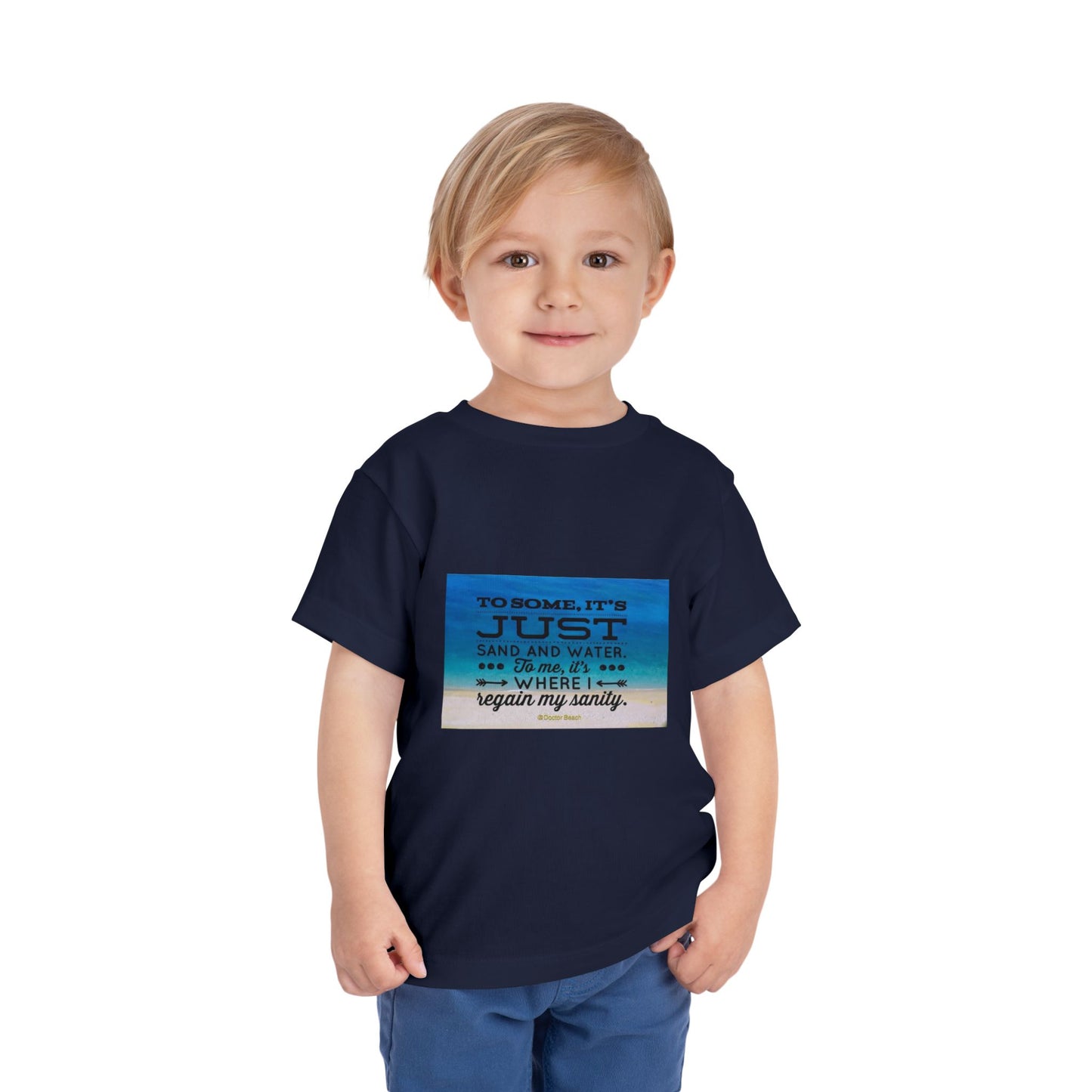 Dr. Beach Toddler Unisex Short Sleeve Crewneck Tee