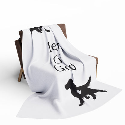 Heart Of Gold Arctic Fleece Blanket