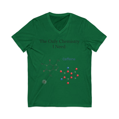Chemistry Lesson Unisex Short Sleeve V-Neck Tee