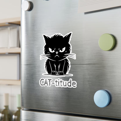 CAT-titude Vinyl Decal