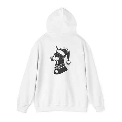 Santa Paws Doberman Unisex Hoodie