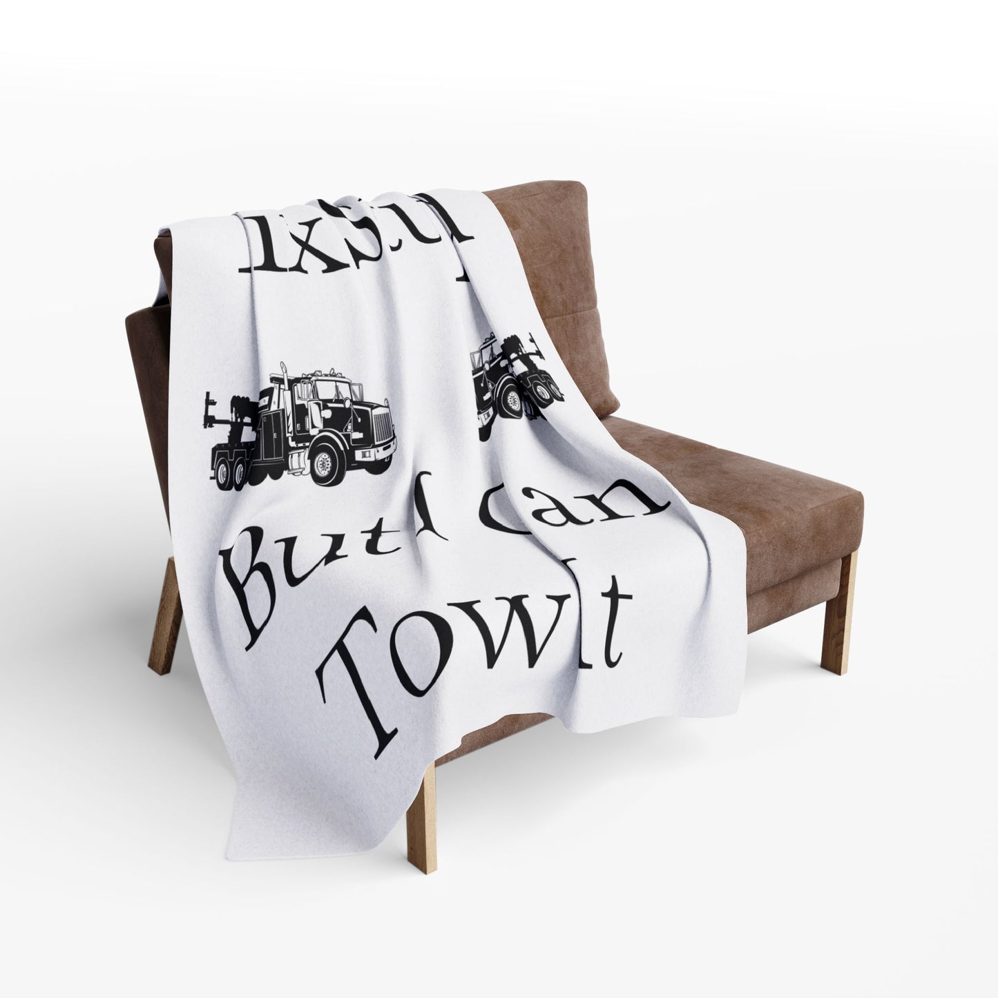 I Can't Fix Stupid Heavy Tow Truck Arctic Fleece Blanket