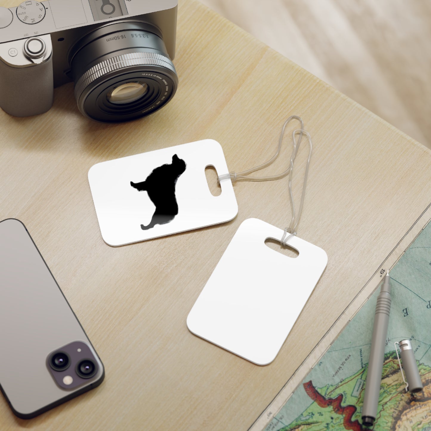 Aussie Silhouette Luggage Tag