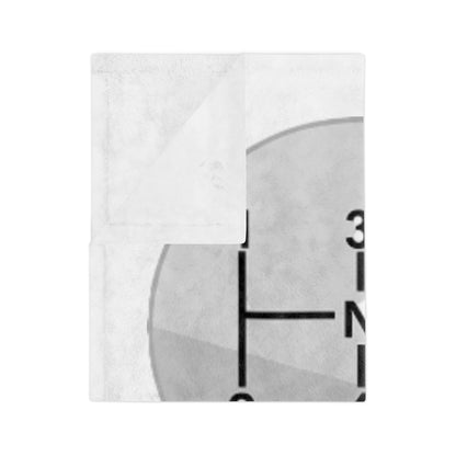 Shift Itself Velveteen Microfiber Blanket