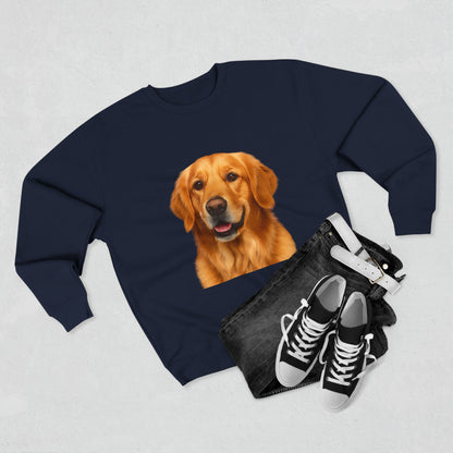 Golden Head Unisex Crewneck Sweatshirt