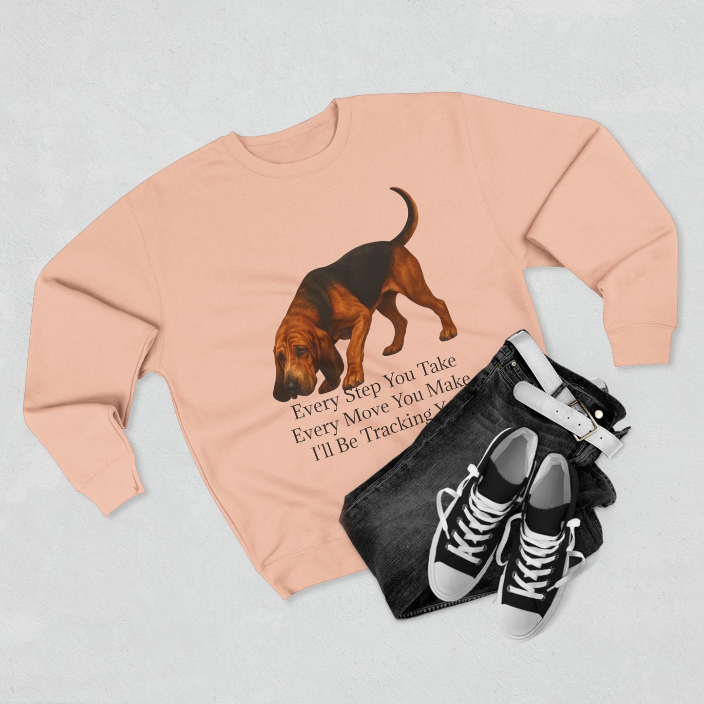 Tracking You Unisex Crewneck Sweatshirt