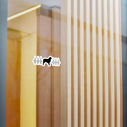 My Heart Beats For Aussies Vinyl Decal