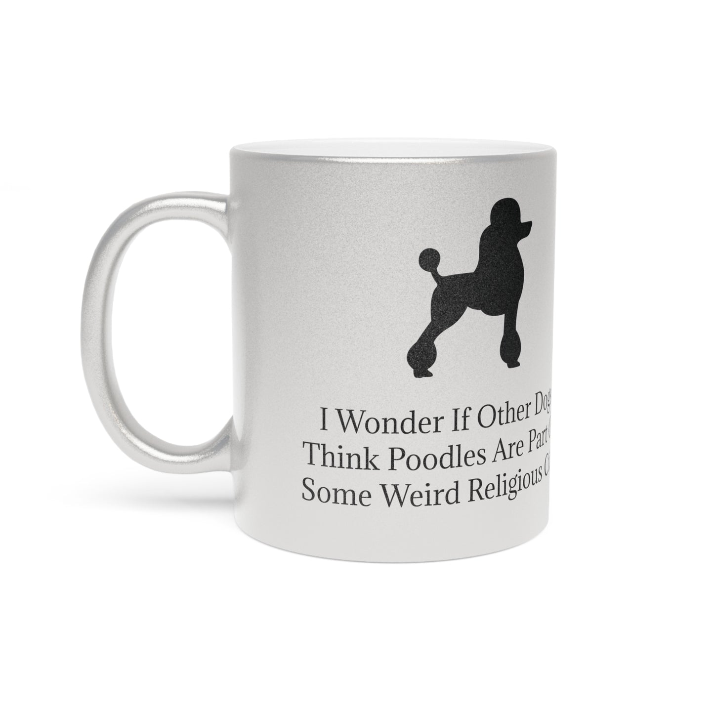 I Wonder Metallic Coffee Mug