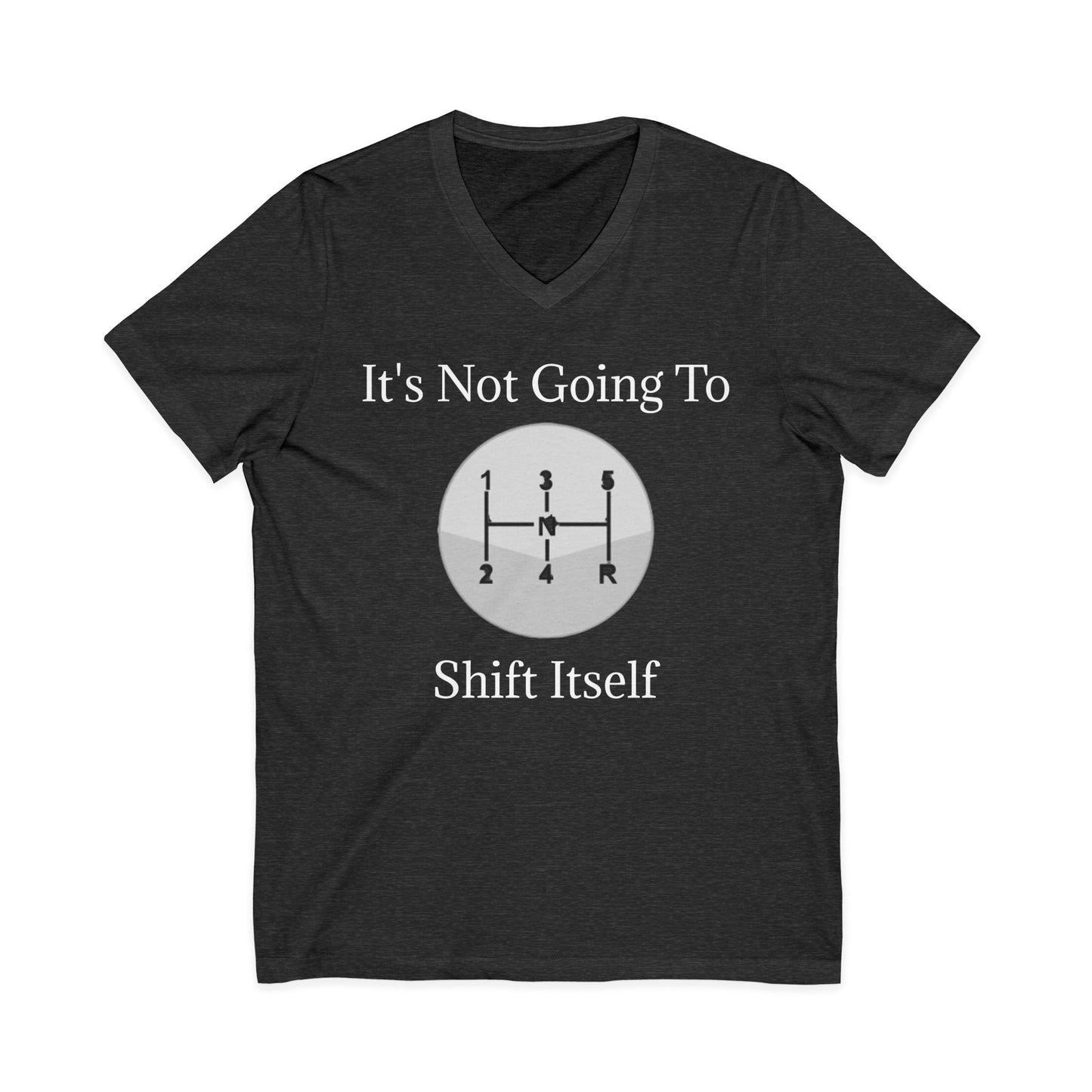 Shift Itself Unisex Short Sleeve V-Neck Tee