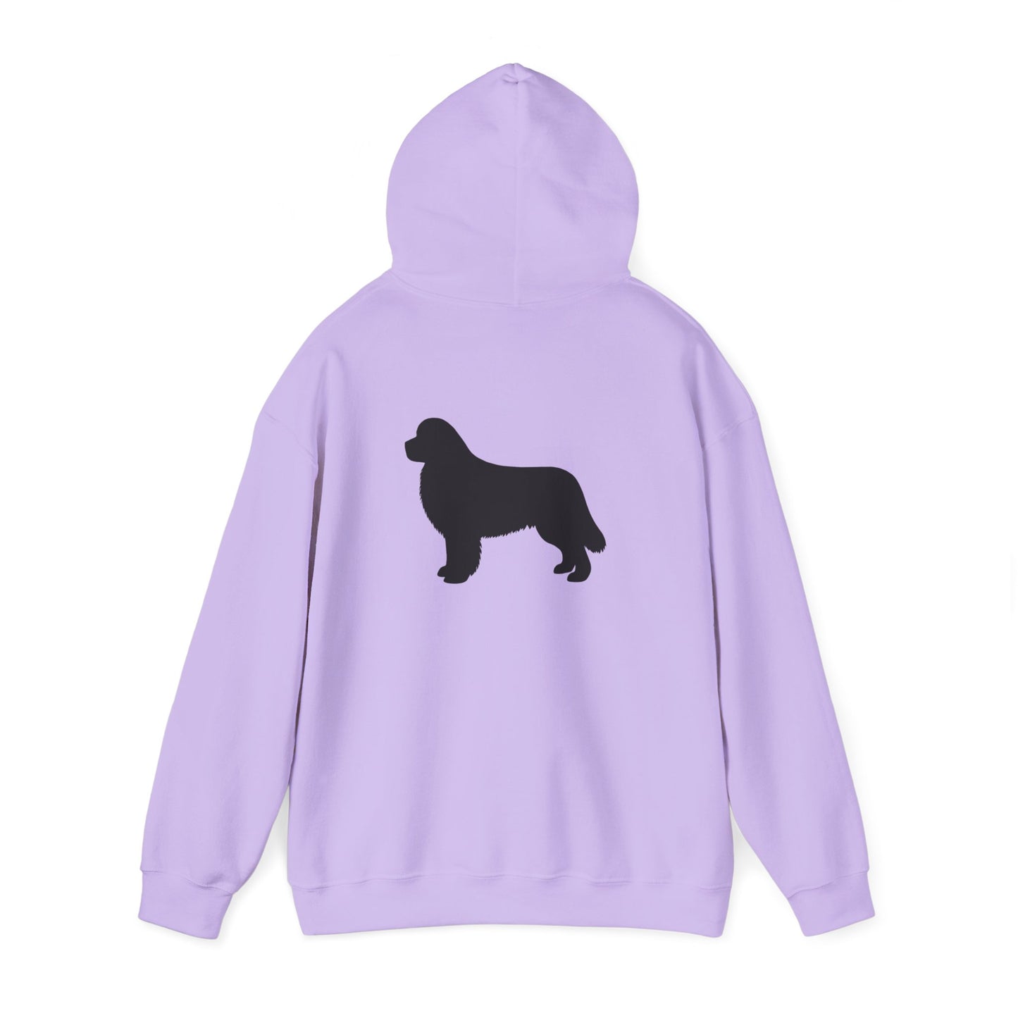 Newfie Silhouette Unisex Hoodie