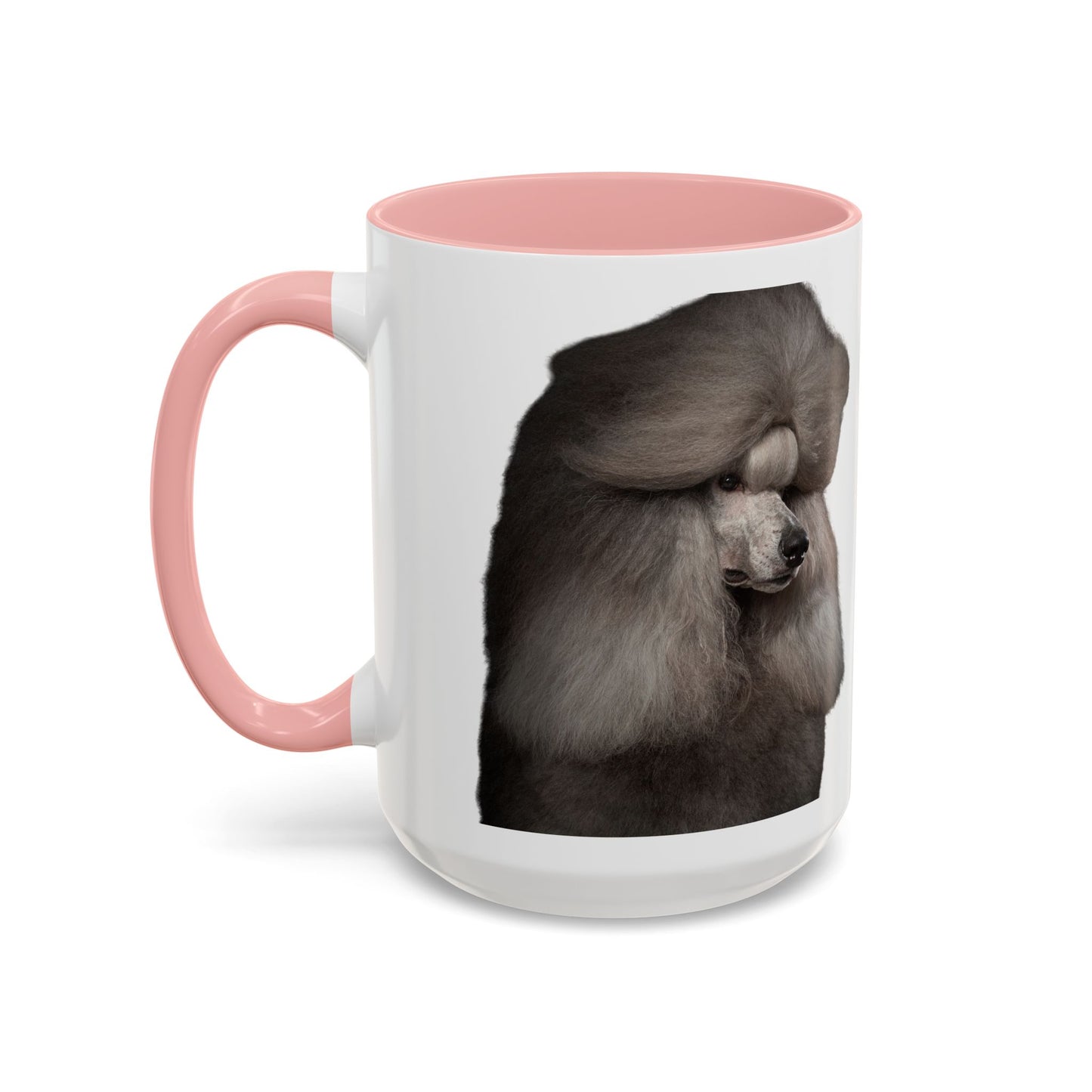 Poodle Head 2-Tone Coffee Mug