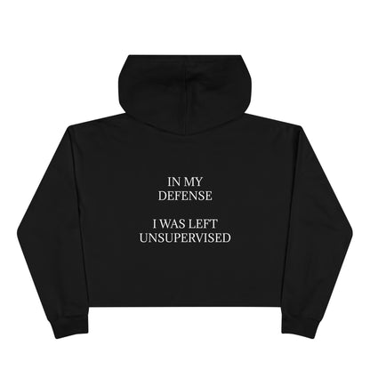 Unsupervised Women's Crop Hoodie