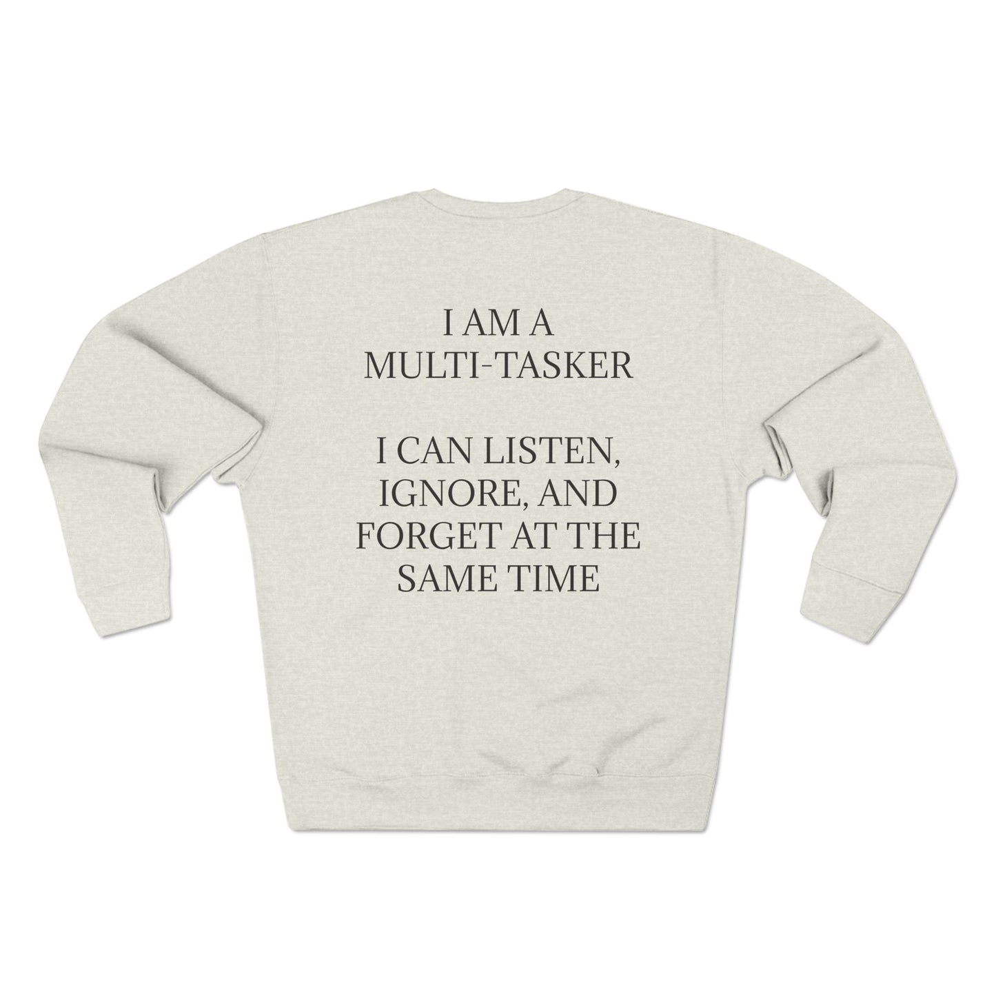 Multi-Tasker Unisex Crewneck Sweatshirt