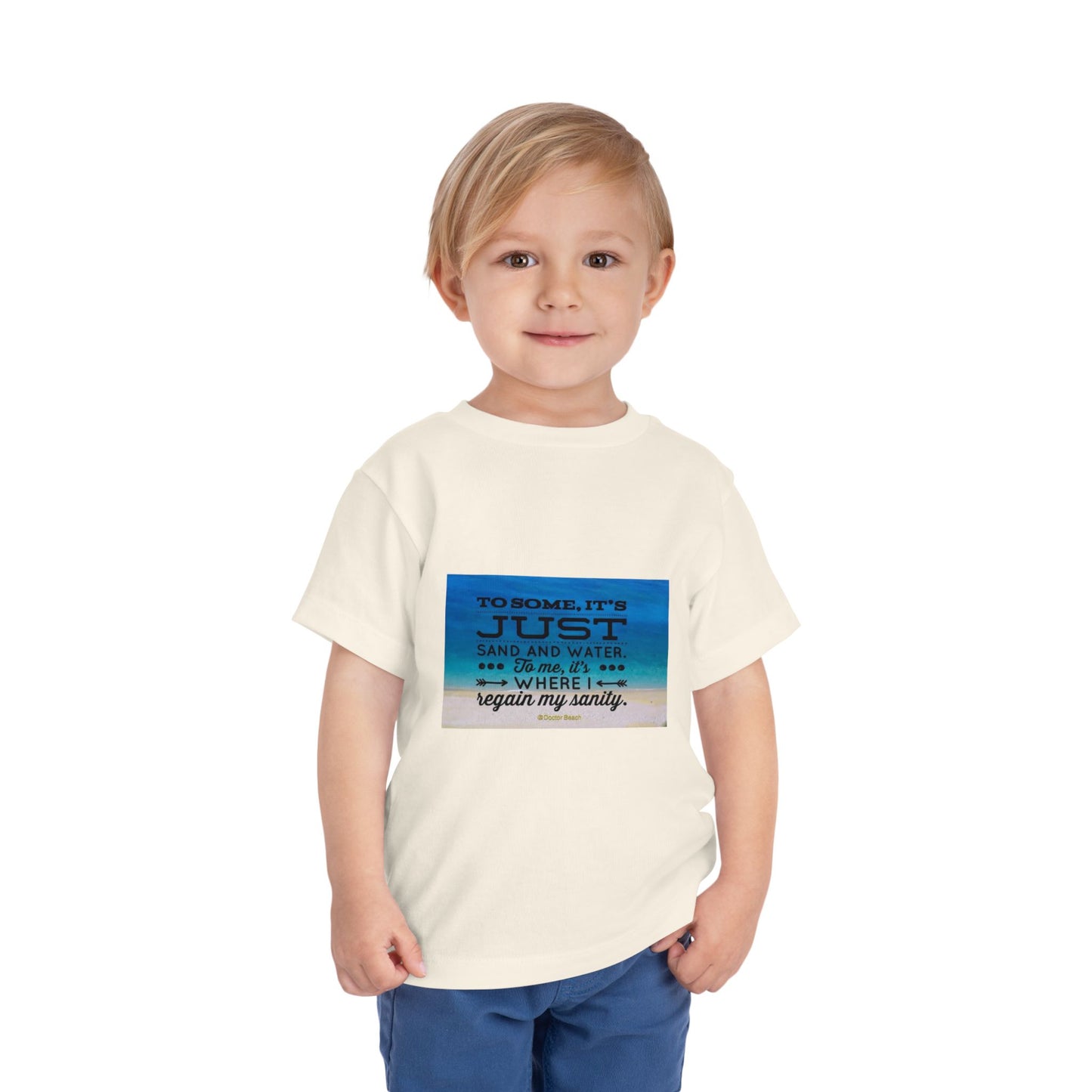 Dr. Beach Toddler Unisex Short Sleeve Crewneck Tee
