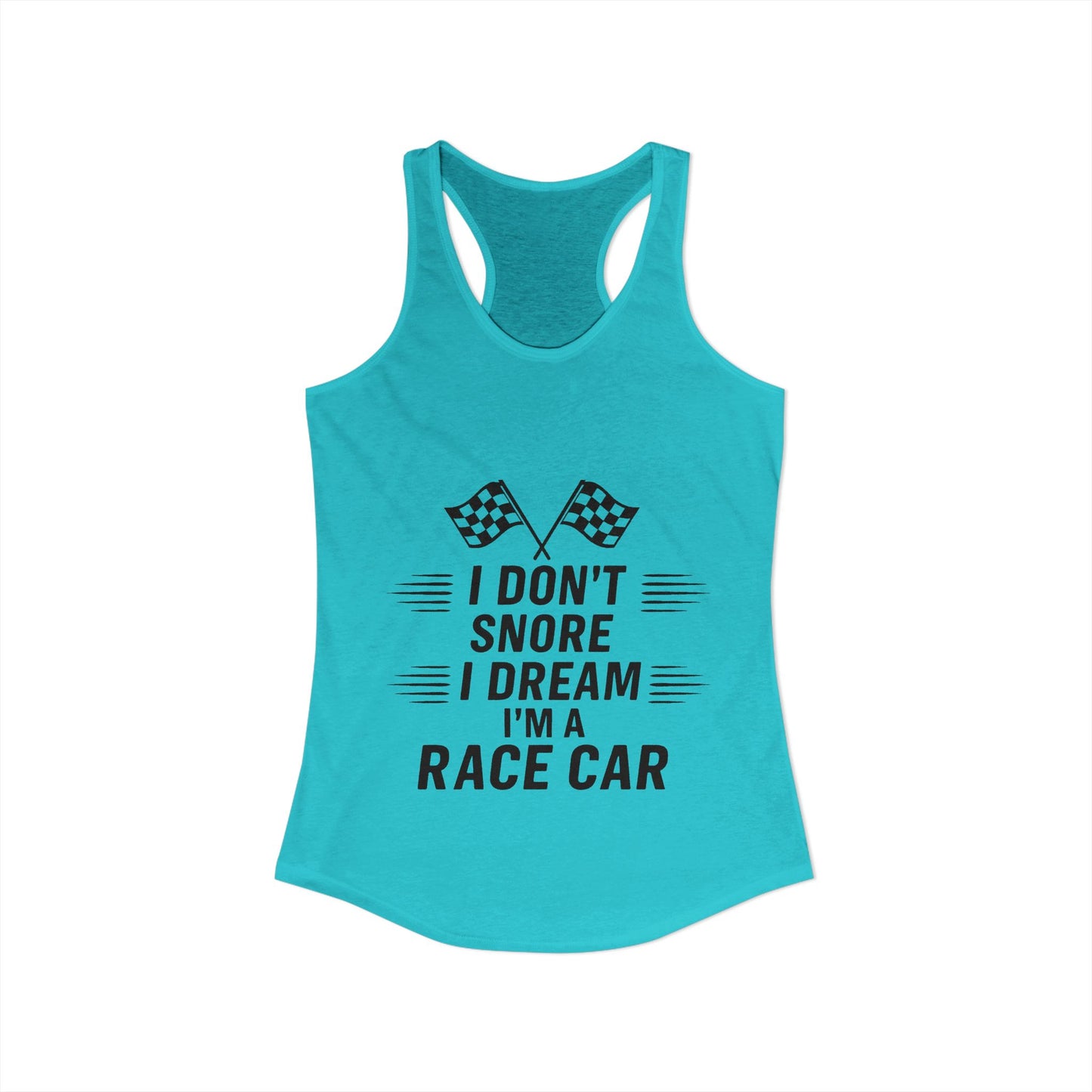 I Don't Snore Women's Racerback Tank