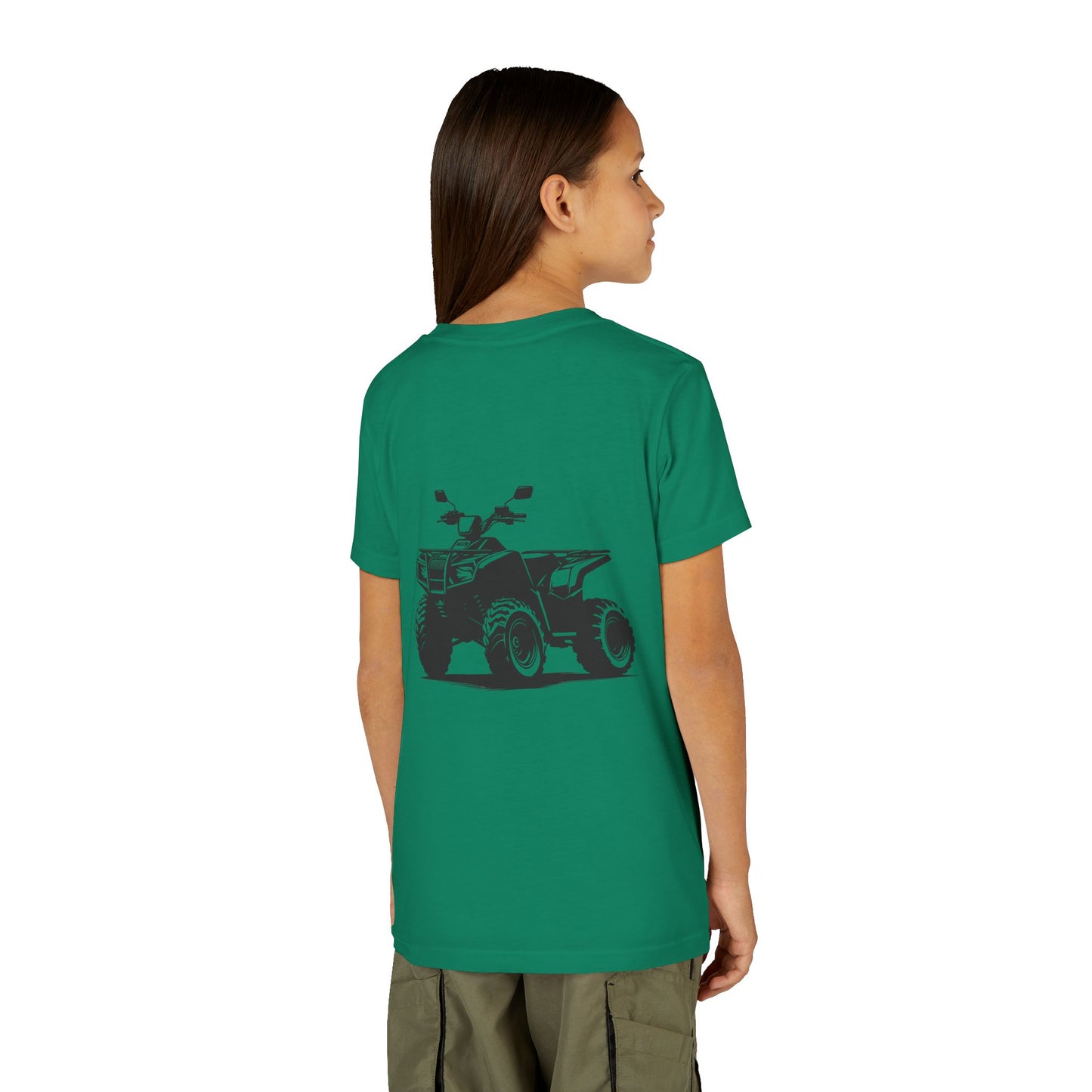 Off The Beaten Path Quad Youth Unisex Short Sleeve Crewneck Tee