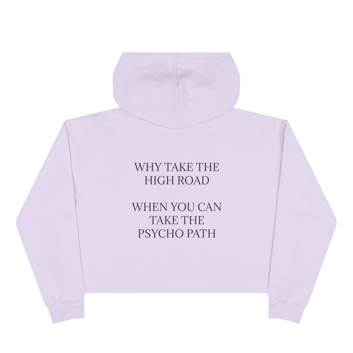 Psycho Path Women's Crop Hoodie