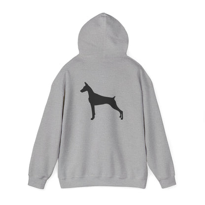 Doberman Silhouette Unisex Hoodie