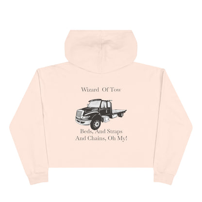 Wizard Of Tow Women's Crop Hoodie