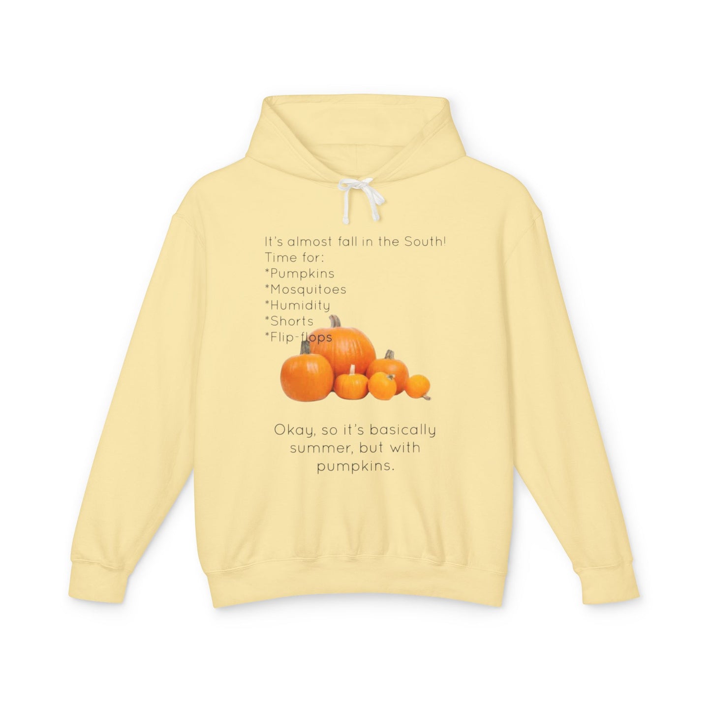 Fall In The South Unisex Lightweight Hoodie