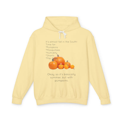 Fall In The South Unisex Lightweight Hoodie
