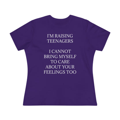 Raising Teenagers Women's Short Sleeve Crewneck Tee