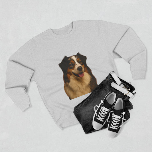 Aussie Head Unisex Crewneck Sweatshirt