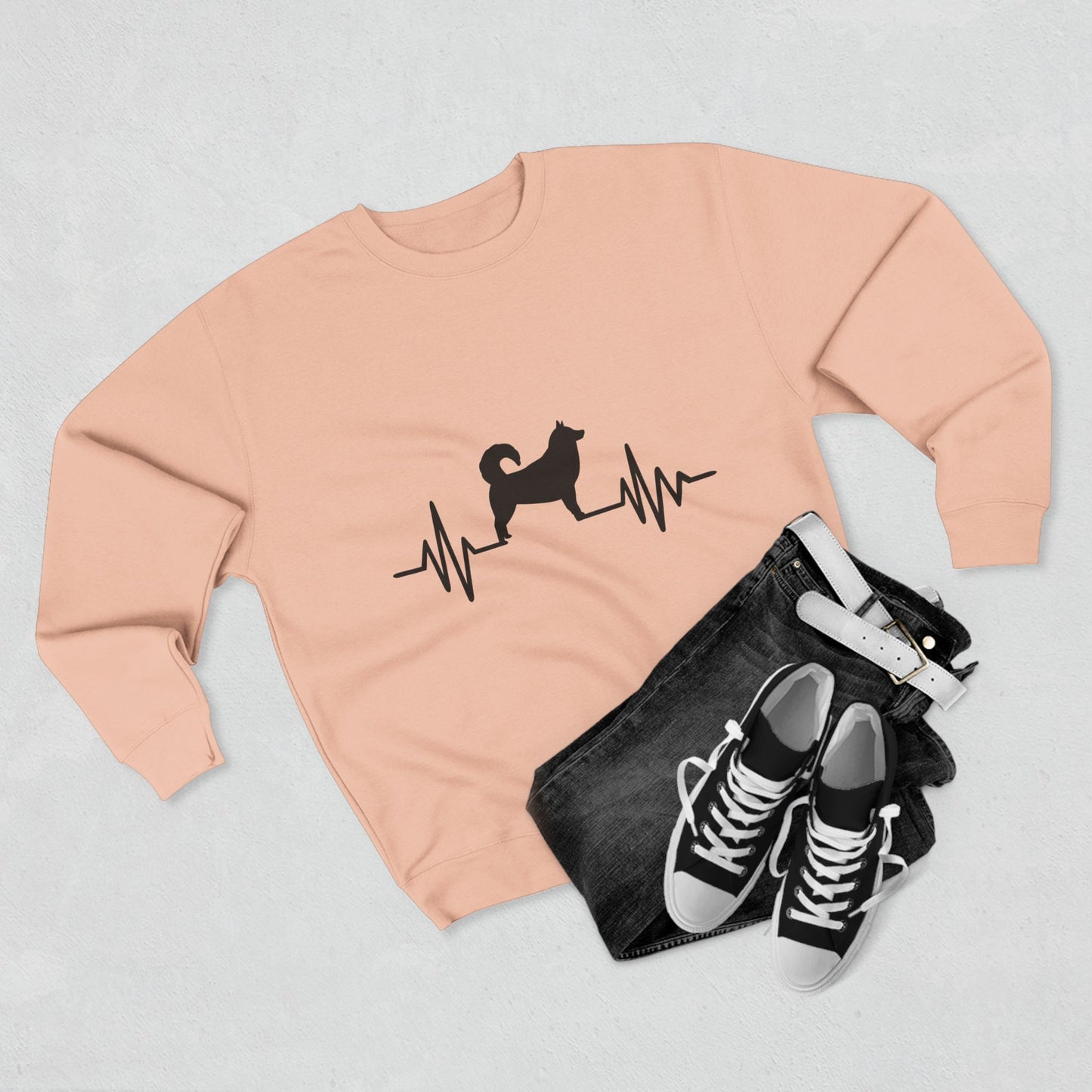 My Heart Beats For Malamutes Unisex Crewneck Sweatshirt