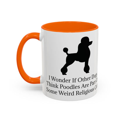 I Wonder 2-Tone Coffee Mug