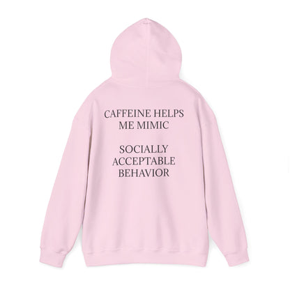 Socially Acceptable Unisex Hoodie