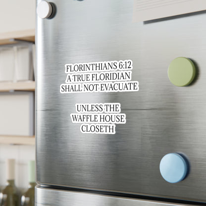 Florinthians 6:12 Vinyl Decal