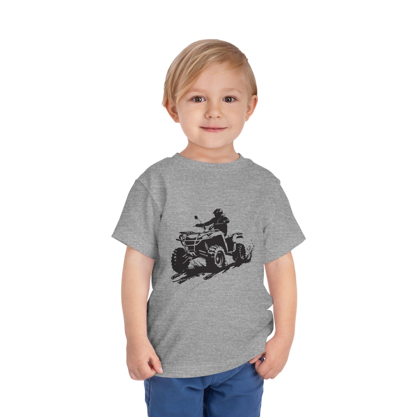 Slingin' Mud Quad Toddler Unisex Short Sleeve Crewneck Tee
