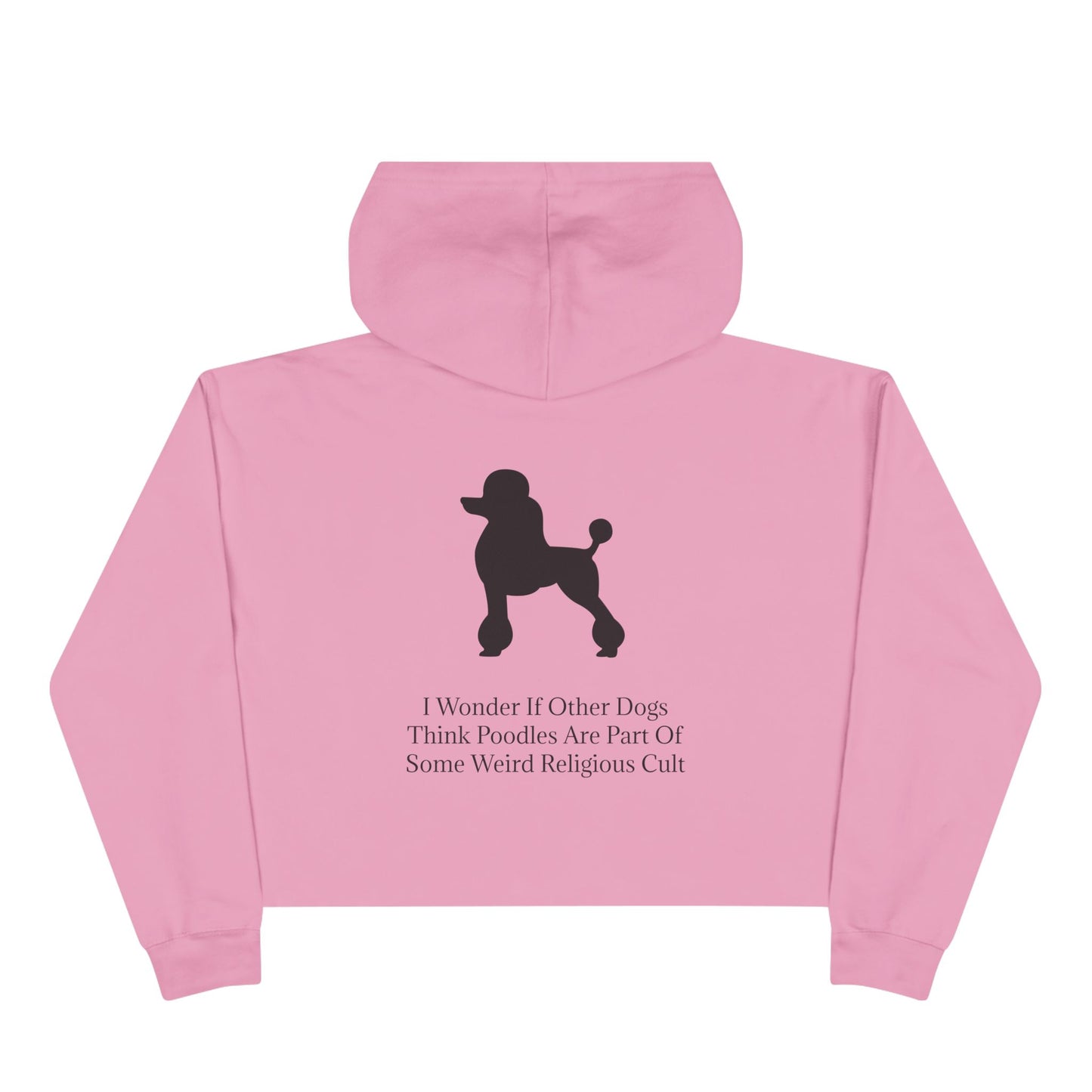 I Wonder Women's Crop Hoodie