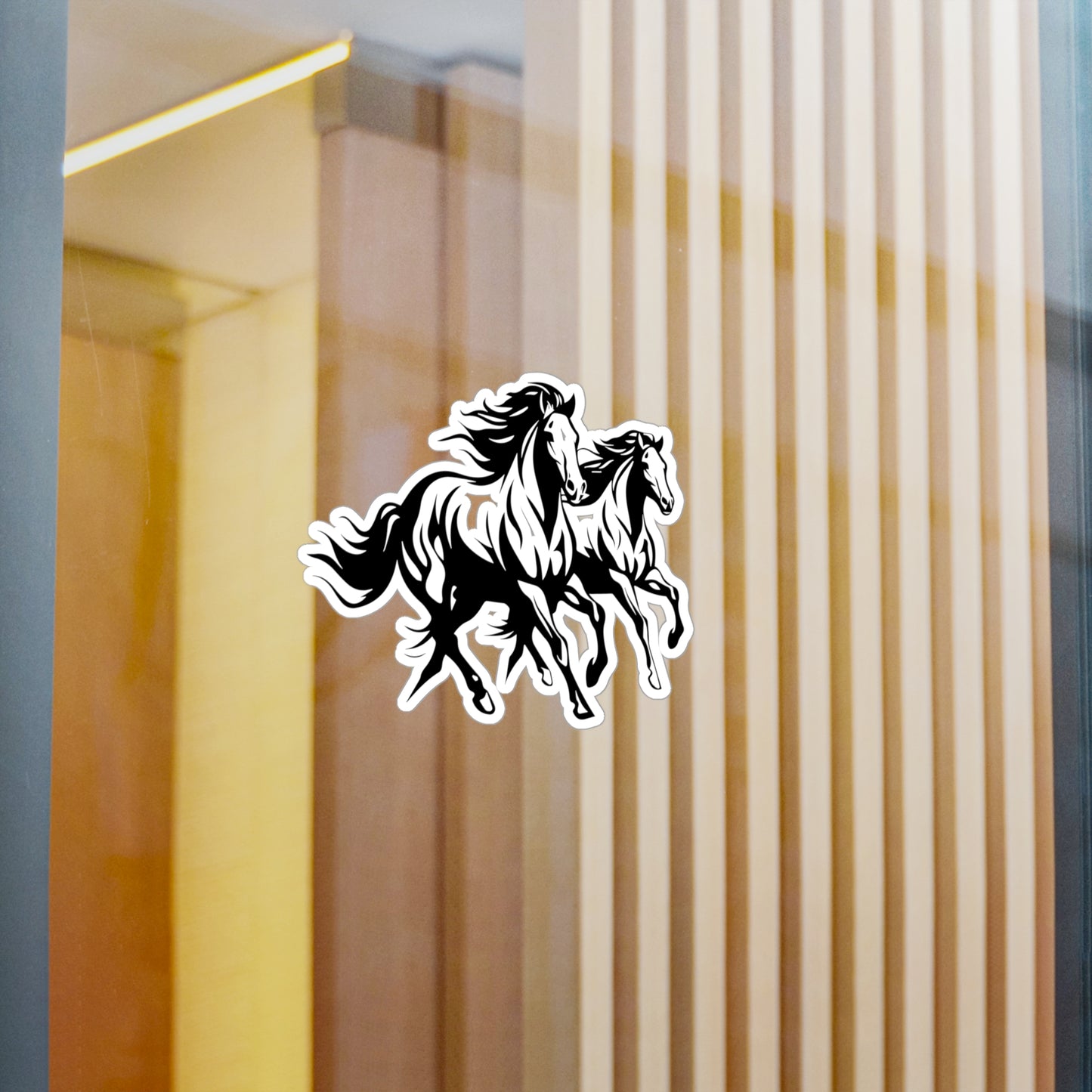 Horsin' Around Vinyl Decal